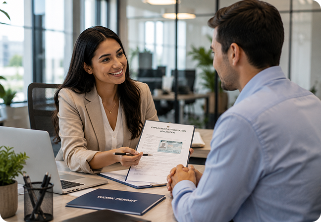 Work permit (EAD) attorney Ann Arbor MI - Immigration Law PLLC