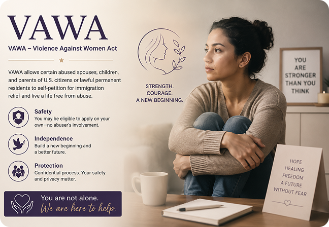 VAWA domestic violence immigration attorney Ann Arbor MI